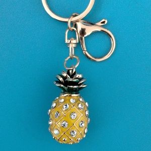 Pineapple bag charm/ Key Chain